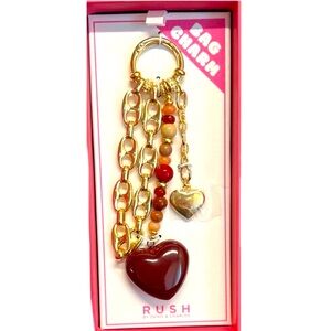 NWT ⚜️♥️⚜️ RUSH by Denis & Charles Gorgeous Fall Bag Charm